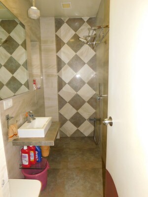 Staircase in 3 BHK Apartment at Velentine Tower, Goregaon East – for Sale