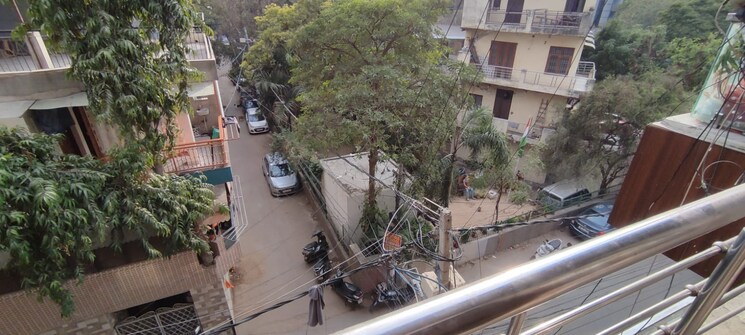 Balcony, patel nagar 1 RK 300 Sq.Ft. Builder Floor In Patel Nagar Delhi 8804268