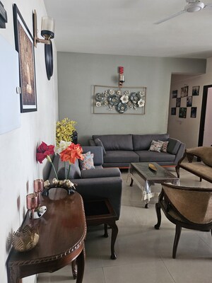 Living Room in 3 BHK Apartment at RG Euphoria, Vrindavan Yojna – for Sale