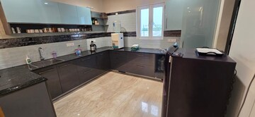 Kitchen in 4 BHK Apartment at Jubilee Hills – for Rent