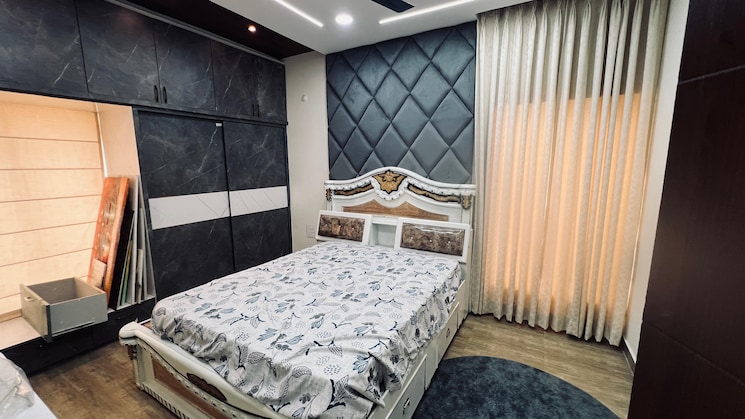 Bedroom, rajapushpa-infina 4 Bedroom 5725 Sq.Ft. Apartment In Manchirevula Hyderabad 8804287