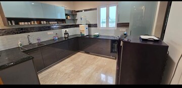 Kitchen in 3 BHK Apartment at Aparna Serene Park, Kondapur – for Rent