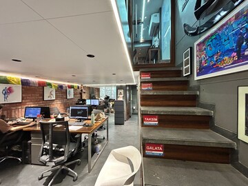 Floor Plan in  Office Space at Ijmima Complex, Malad West – for Rent