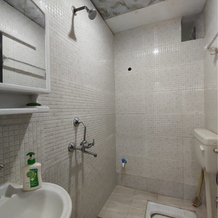 Bathroom, malviya nagar 1 Bedroom 600 Sq.Ft. Builder Floor In Malviya Nagar Delhi 8804304