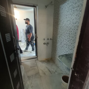 Bathroom in 2 BHK Builder Floor at Malviya Nagar – for Rent