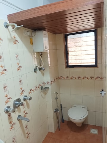 Bathroom in 2 BHK Apartment at Smruti CHS Vile Parle East, Vile Parle East – for Rent