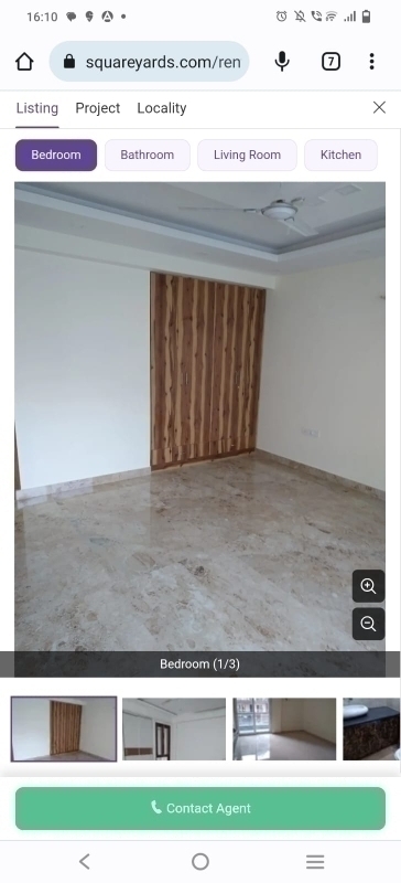 2 BHK Builder Floor For Rent in Palam Vihar