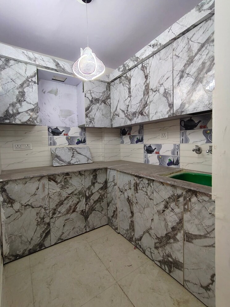 Kitchen, himgiri-enclave 2 Bedroom 450 Sq.Ft. Builder Floor In Burari Delhi 8804367