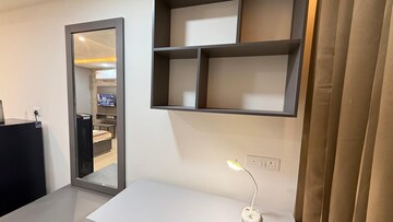 Furnished Amenities in Studio Apartment at Okay Plus Solitaire Suites, Ramnagariya – for Sale
