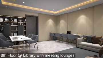 Living Room in Studio Apartment at Skyline Fresco, Bhakrota – for Sale