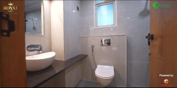 Bathroom in 1 BHK Apartment at Skyline Fresco, Bhakrota – for Sale