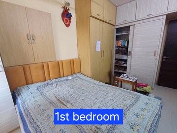 Bedroom in 3 BHK Apartment at Lodha Grandeur, Prabhadevi – for Rent