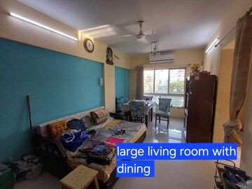 Living Room in 3 BHK Apartment at Lodha Grandeur, Prabhadevi – for Rent