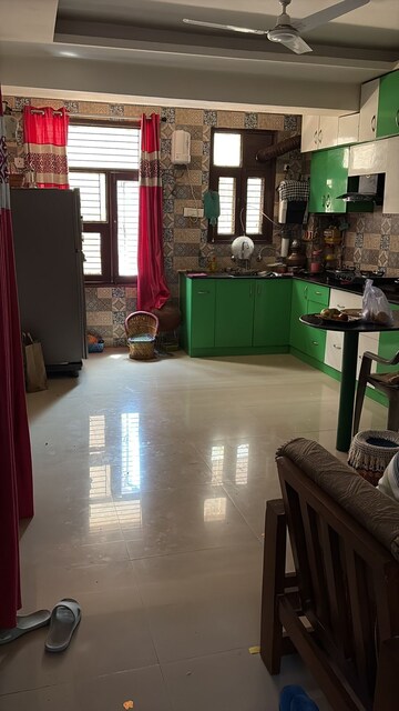 Kitchen in 2 BHK Builder Floor at Laxmi Nagar – for Rent