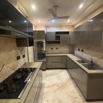 Kitchen in 3 BHK Builder Floor at Defence Colony – for Rent