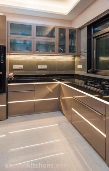 Kitchen in 3.5 BHK Builder Floor at BPTP Crest, Sector 18 – for Rent
