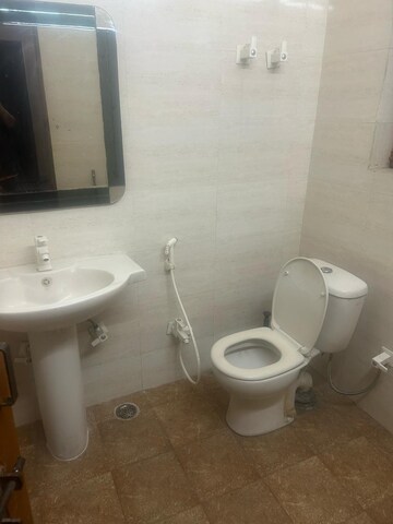 Bathroom in 3 BHK Builder Floor at Laxmi Nagar – for Rent