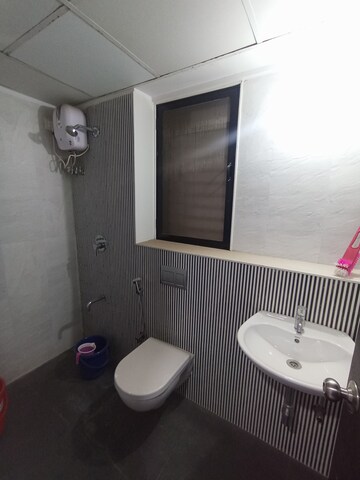 Bathroom in 2 BHK Apartment at Lodha Palava Downtown, Dombivli East – for Rent