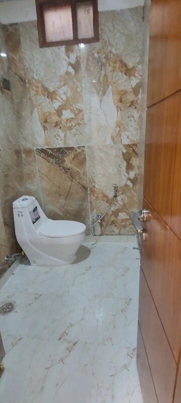 Bathroom in 3.5 BHK Builder Floor at Sarfabad Village – for Sale