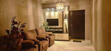 Living Room in 3 BHK Apartment at Qualitas Serenity Park, Kokapet – for Rent