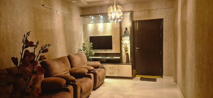 Living Room, qualitas-serenity-park 3 Bedroom 1770 Sq.Ft. Apartment In Kokapet Hyderabad 8804564