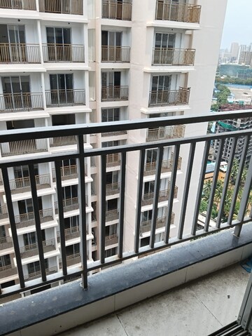 Balcony in 1 BHK Apartment at Ashar Metro Towers, Vartak Nagar – for Rent