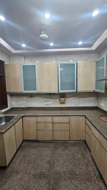 Kitchen in 3 BHK Builder Floor at East Patel Nagar – for Rent