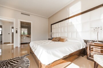 Bedroom in 4 BHK Builder Floor at DLF New Town Heights I, Sector 90 – for Rent