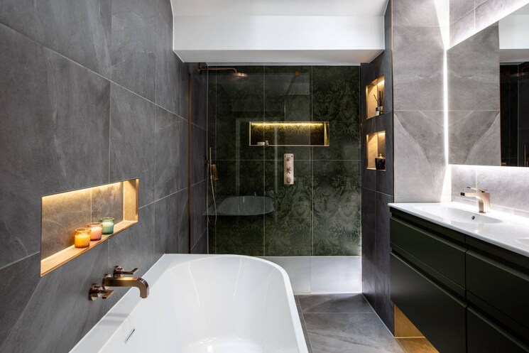 Kitchen, dlf-the-belaire 4 Bedroom 2950 Sq.Ft. Builder Floor In Sector 54 Gurgaon 8804647