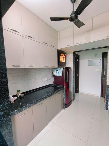 Kitchen in 1 BHK Apartment at Regency Anantam, Dombivli East – for Rent