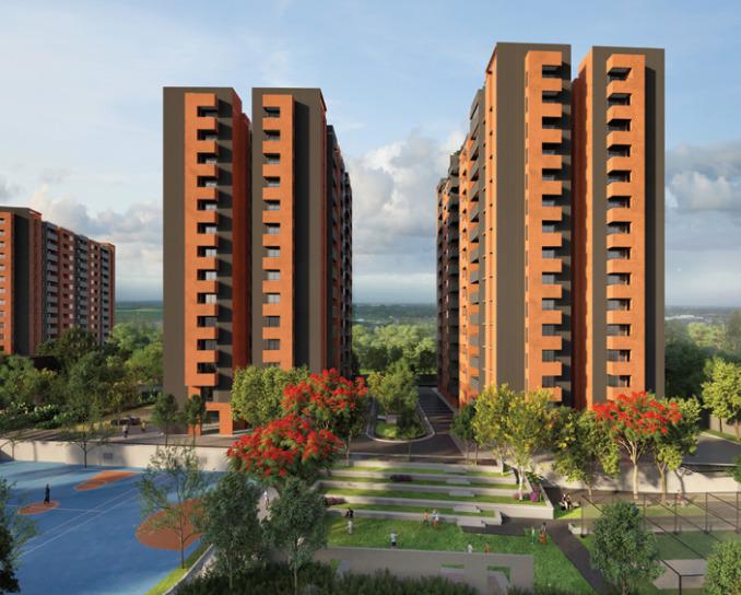 3 BHK + Pooja Room,Study Room 2039 Sq.Ft. Apartment in Assetz Bloom And Dell