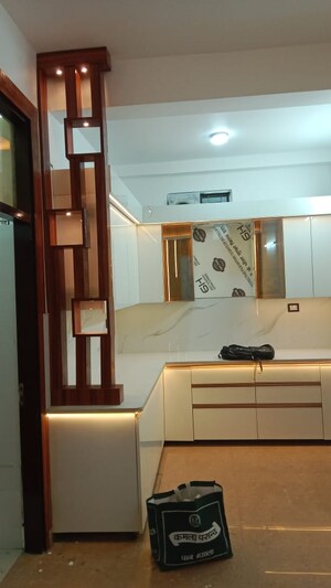 Kitchen in 3 BHK Builder Floor at Niti Khand I – for Sale