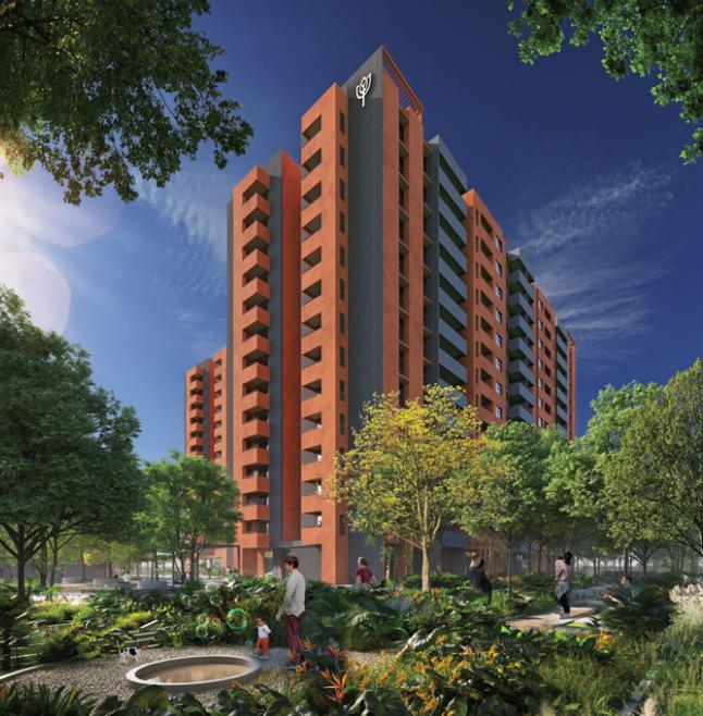 3 BHK + Pooja Room,Study Room 1839 Sq.Ft. Apartment in Assetz Bloom And Dell