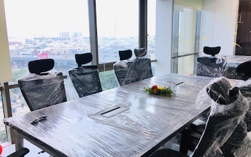 Team Area in Office Space at Pinnacle Business Park, Andheri East – for Rent