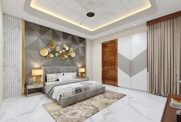 Living Room in 3 BHK Builder Floor at Vasundhara Sector 2b – for Sale