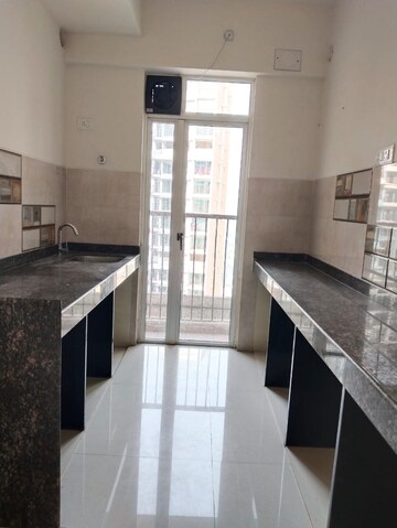 Kitchen in 1.5 BHK Apartment at Marathon Nexzone, New Panvel – for Rent