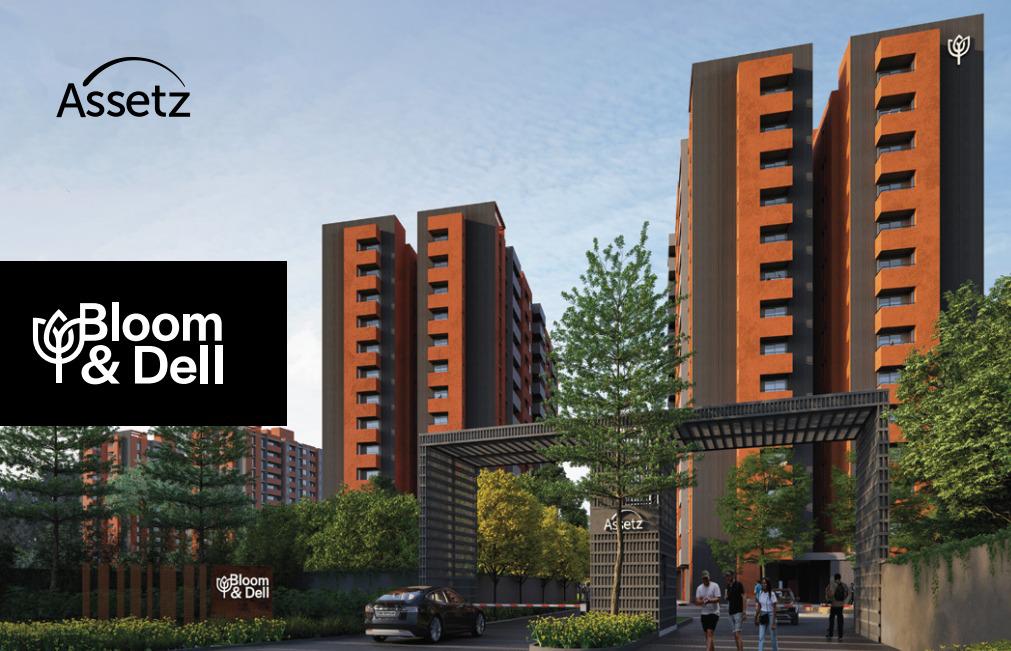 3 BHK + Pooja Room,Study Room 1809 Sq.Ft. Apartment in Assetz Bloom And Dell