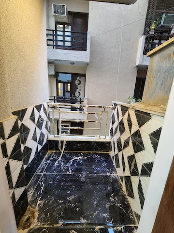 Staircase in 1 BHK Builder Floor at Chattarpur – for Rent