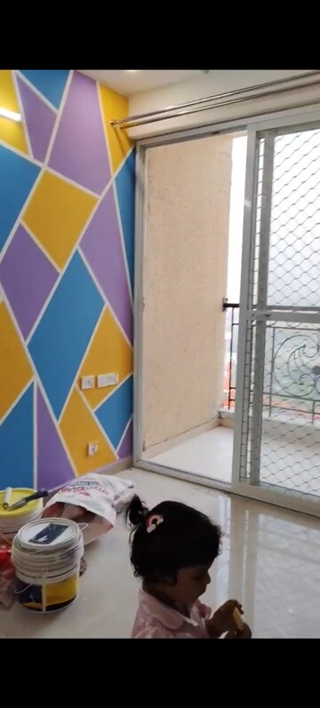 Staircase in 2 BHK Apartment at Prateek Grand Carnesia, Siddharth Vihar – for Rent