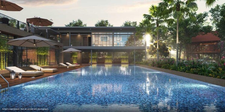 Swimming Pool, godrej-orchard-estate  1299 Sq.Ft. Plot In Besa Nagpur 8805035