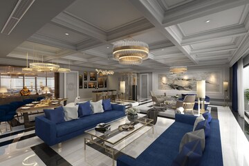 Master Bedroom in 3 BHK Apartment at Elan The Presidential, Sector 106 – for Sale