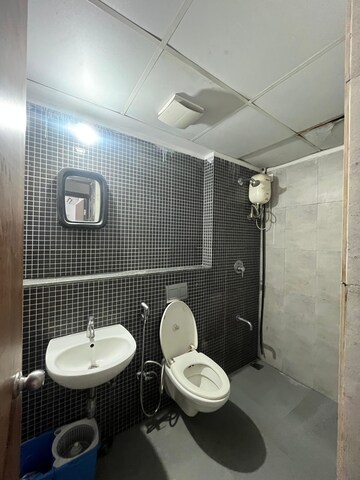 Bathroom in 3 BHK Apartment at Lodha Palava Downtown, Dombivli East – for Rent