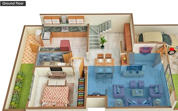 Floor Plan in 4 BHK Villa at Besa Pipla rd – for Sale