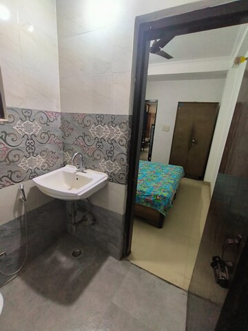 Bathroom in 1 BHK Builder Floor at Vasundhara Sector 3 – for Rent