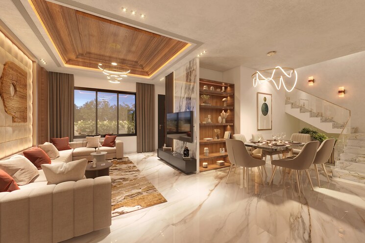 Living Room, besa pipla rd 4 Bedroom 1850 Sq.Ft. Villa In Besa Pipla rd Nagpur 8805095