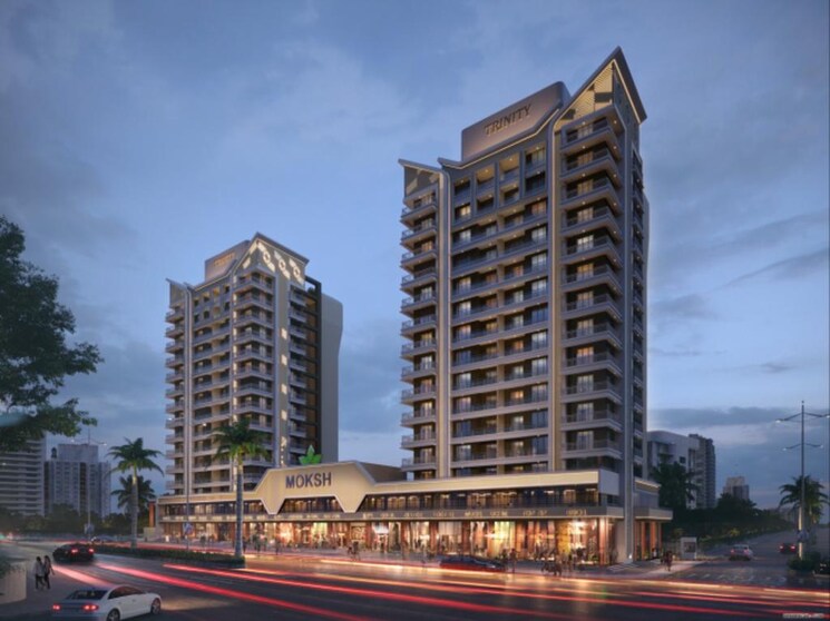 Exterior View, raj-trinity-moksh 2 Bedroom 1127 Sq.Ft. Apartment In Ambernath East Thane 8805190