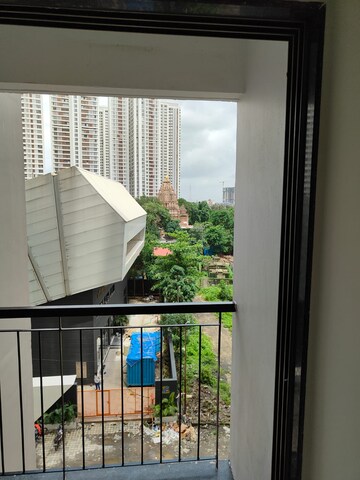 Balcony in 1 BHK Apartment at Runwal Eirene, Balkum Pada – for Sale