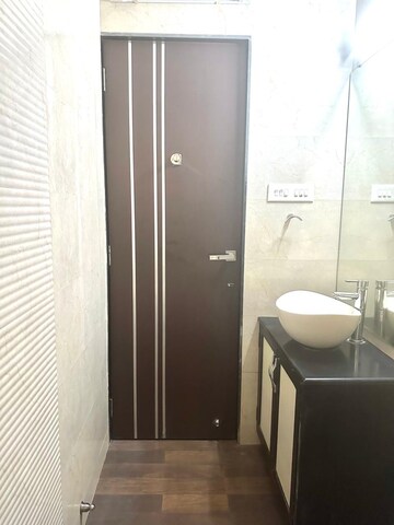 Bathroom in 2.5 BHK Apartment at Thane West – for Rent