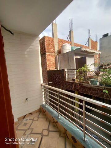 Balcony in 1 BHK Builder Floor at Dwarka Mor – for Rent