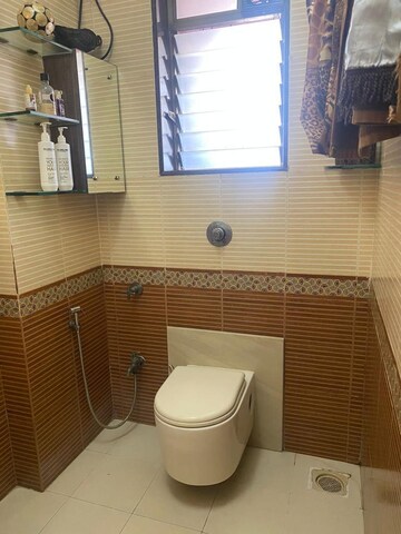Bathroom in 2 BHK Apartment at Omkar Alta Monte, Malad East – for Rent